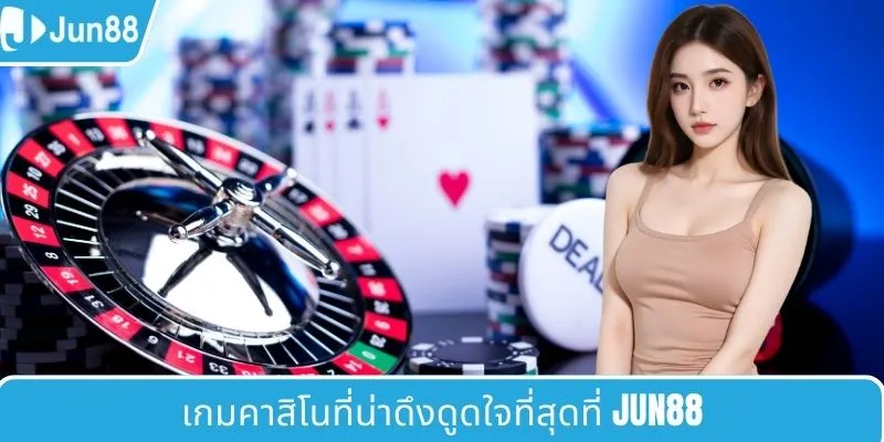 เกมคาสิโนที่น่าสนใจที่สุดที่ JUN88