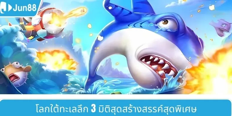 โลกใต้ทะเล 3D สร้างสรรค์เฉพาะตัว